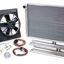 BE COOL 82168 Aluminum Radiator Module System 1967-1969 Camaro/Firebird