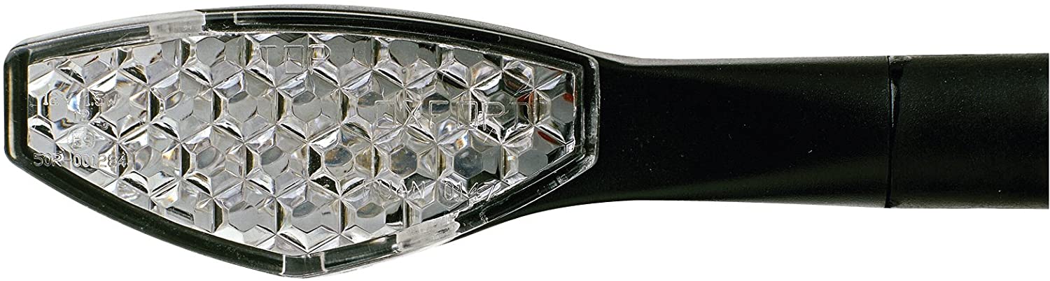 Oxford OF361 Eyeshot LED Columbia Turn Signal, black & clear led (pair)