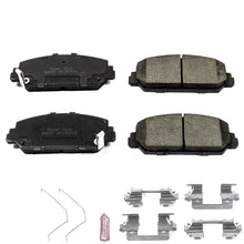 Power Stop 17-1697, Z17 Front Ceramic Brake Pads with Hardware