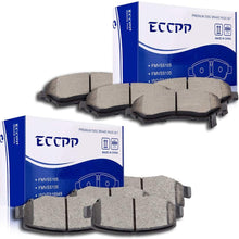 Brake Pads Discs Kits,ECCPP 8pcs Front Rear Ceramic Disc Brakes Pads Set for 2007-2016 Jeep Wrangler,2008-2012 Jeep Liberty,2007-2011 Dodge Nitro
