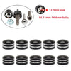 Motorcycle Bolt Covers Twin Cam Engine Motor Topper Head Bolts Screws Caps for Harley Dyna Softail Touring Road King Sportster XL