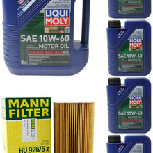 08-13 BMW M3 E90/ E92/ E93 4.0L OIL CHANGE KIT W/LIQUIMOLY 10W-60. (See Fitment Below In Product Discription)