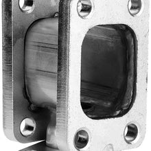 Turbo Manifold Adapter,T3-T3 Stainless Steel Turbo Manifold Adapter 38mm Wastegate Flange Outlet Turbo Swap Project