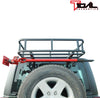 Tidal Black Steel Cargo Basket Fit for 87-18 Wrangler YJ TJ JK