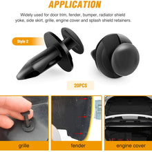 GOOACC 240PCS Bumper Retainer Clips Car Plastic Rivets Fasteners Push Retainer Kit Most Popular Sizes Auto Push Pin Rivets Set -Door Trim Panel Fender Clips for GM Ford Toyota Honda Chrysler