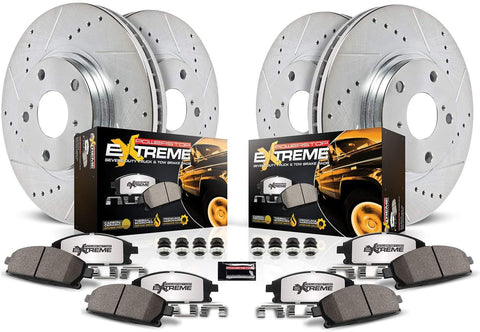 Power Stop K2070-36 Z36 Truck & Tow Front and Rear Brake Kit