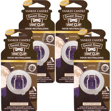 Yankee Candle Car Freshener Smart-Scent Vent Clips, 4-Pack (Midsummer's Night)