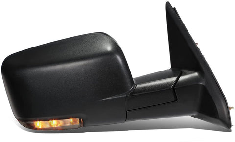 Right Passenger Side Power Heated Foldable LED Turn Signal Light Side Mirror Replacement for Dodge Ram 09-16