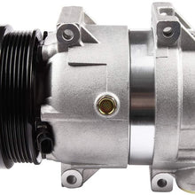 ANPART AC Compressors fit for 2004-2008 For Chevrolet Aveo Air Conditioning Compressor and Clutch Assembly