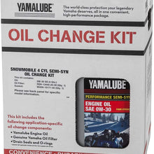 Yamaha Apex/RX-1 4-Cylinder Semi Synthetic Oil Change Kit - LUB-SMBCG-KT-11