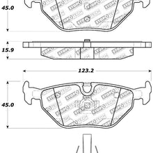 StopTech 309.06920 Street Performance Rear Brake Pad