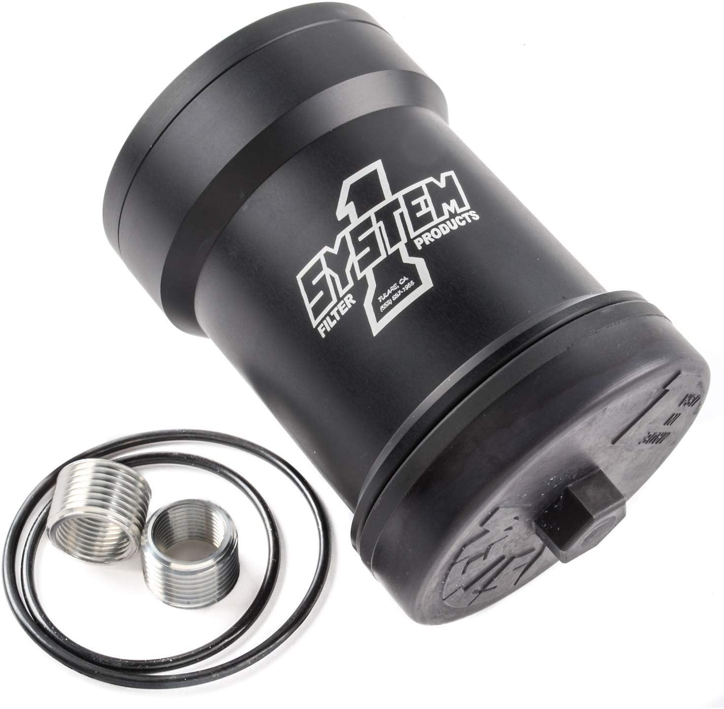 System One 209-512B 10-Micron No Bypass Billet Fuel Filter