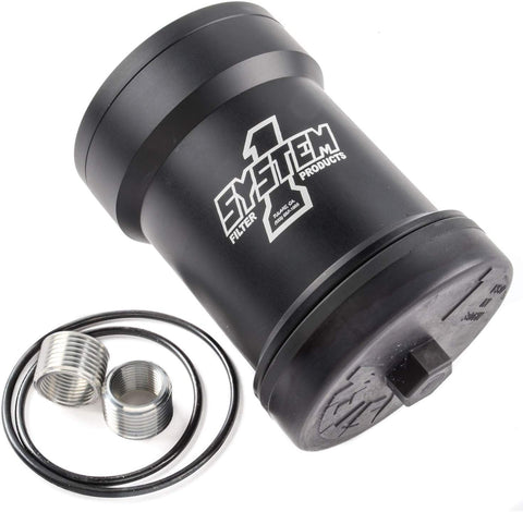 System One 209-512B 10-Micron No Bypass Billet Fuel Filter
