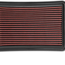 Red Reuseable Washable Drop-In Panel Engine Air Filter Replacement for Rouge Sort X-Trail 2014-2020