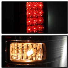 Spyder 5008374 Ford F150 09-14 LED Tail Lights - Signal-LED ; Parking-LED ; Reverse-921(Not Included) - Black