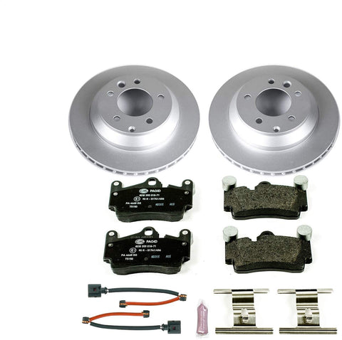Power Stop ESK5312 Rear Euro-Stop Brake Kit Porsche Audi Volkswagen