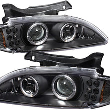 Spyder Auto Chevy Cavalier Black Halogen Projector Headlight (PRO-YD-CCAV95-BK)