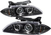 Spyder Auto Chevy Cavalier Black Halogen Projector Headlight (PRO-YD-CCAV95-BK) (Black)