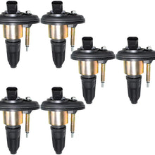 LOSTAR Pack of 6 Ignition Coils for Trailblazer Envoy Rainer Colorado Canyon Isuzu GMC Olds Saab UF303 C1395 UF-303