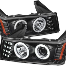Spyder Auto (PRO-YD-CCO04-CCFL-BK) Chevy Colorado/GMC Canyon Projector Headlight (Black)