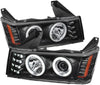 Spyder Auto (PRO-YD-CCO04-CCFL-BK) Chevy Colorado/GMC Canyon Projector Headlight (Black)