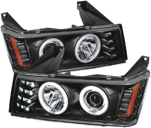 Spyder Auto (PRO-YD-CCO04-CCFL-BK) Chevy Colorado/GMC Canyon Projector Headlight