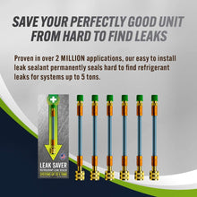 Leak Saver: Direct Inject - Refrigerant Leak Sealer - For Systems Up to 5 Tons - Compatible With Most Air Conditioner and Refrigeration Systems - Proudly Made in the USA