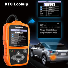 Foxwell NT201 Auto OBD2 Scanner Check Car Engine Light Fault Code Reader OBD II Diagnostic Scan Tool(New Version)
