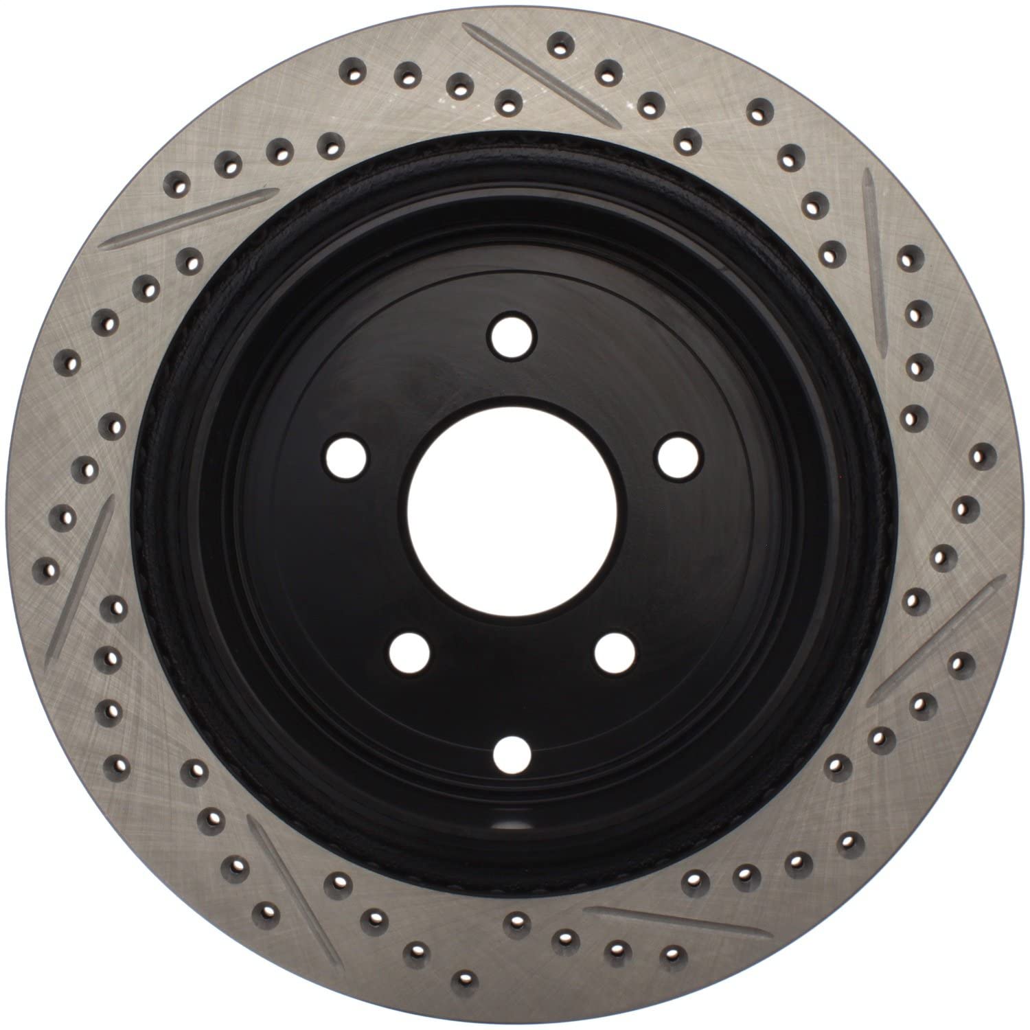 StopTech 127.42078L Sport Drilled/Slotted Brake Rotor (Rear Left), 1 Pack
