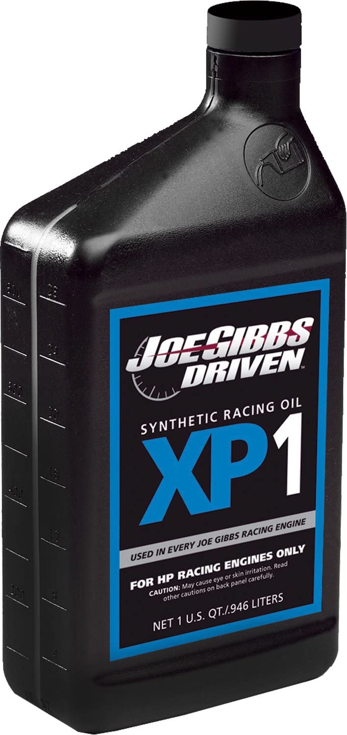 Driven Racing Oil Joe Gibbs 00007 XP1 5W-20 Synthetic Racing Motor Oil - 1 Quart Bottle, Case of 12