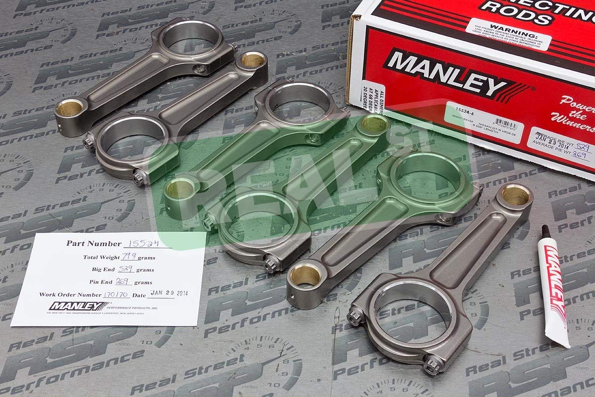 Manley HW Turbo Tuff Rods GTR VR38DETT 300M 15524-6