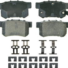 Wagner QuickStop ZD537 Ceramic Disc Pad Set, Rear