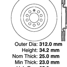 Stoptech 127.33062R Auto Part