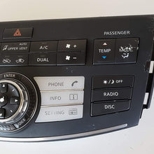 Infiniti M35 06-07 A/C Climate Radio Trip Screen Control Panel 28395-EH100