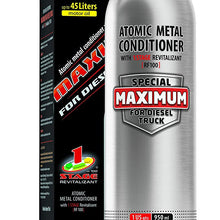 XADO 1 Stage Maximum for Diesel Trucks | Engine Oil additive - Protection for Engines & rebuilding of Worn Metal Surfaces - Metal Conditioner with Revitalizant (Bottle, 950 ml)