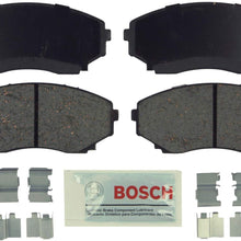 Bosch BE551H Blue Disc Brake Pad Set with Hardware for 1992-06 Mazda MPV - Front