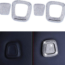 Steering Wheel Bling Crystal Emblem Cap Shiny Accessory Interior Decal Sticker for Mercedes Benz 2019 2020 A B Class 2020 GLB GLA CLA