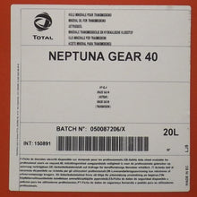 Total 802351 Neptuna API GL-4 40W Gear Oil - 20 Liter Pail