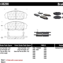 StopTech 309.08290 Street Performance Front Brake Pad