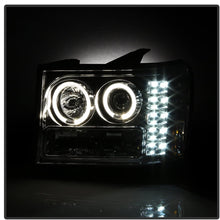 Spyder Auto 5010612 LED Halo Projector Headlights Chrome/Clear