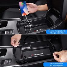 Vesul Armrest Center Console Tray Organizer Secondary Storage Box Divider Compatible with Honda Accord 2018 2019 2020