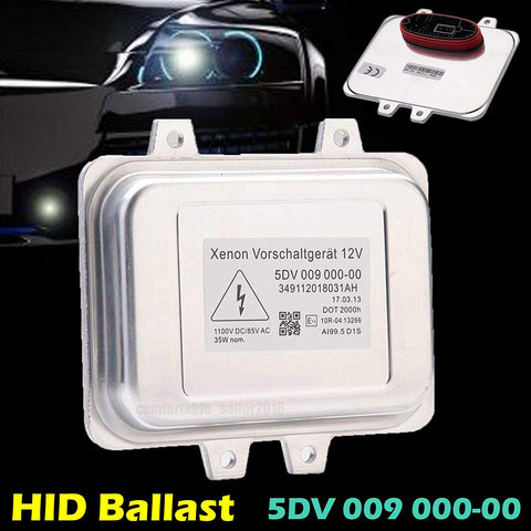 5DV00900000 HID Ballast Replacement Xenon Headlight Control Unit Module 35W 12V DC D1S D1R Bulb Lamp Fits 5DV 009 000-00 15782392 12767670 For Mercedes CLK BMW 5-Series Freightliner/Dodge Sprinter