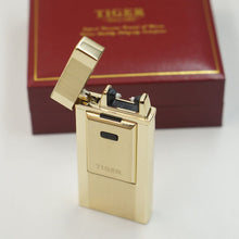 Gold Electric Arc Metal Cigarette USB Lighter Rechargeable - One Lighter w/Random Color and Design