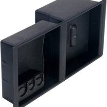 Center Console Organizer Tray - Replaces GM part 22817343 - Fits 2014-2019 Chevy Silverado 1500, 2500 HD, 3500 HD, Suburban, 3500 HD, Tahoe, GMC Sierra 1500, Limited, 2500, Yukon, XL - Full Tray
