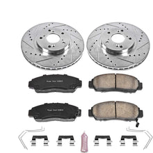 Power Stop K5392 Front Brake Kit with Drilled/Slotted Brake Rotors and Z23 Evolution Ceramic Brake Pads