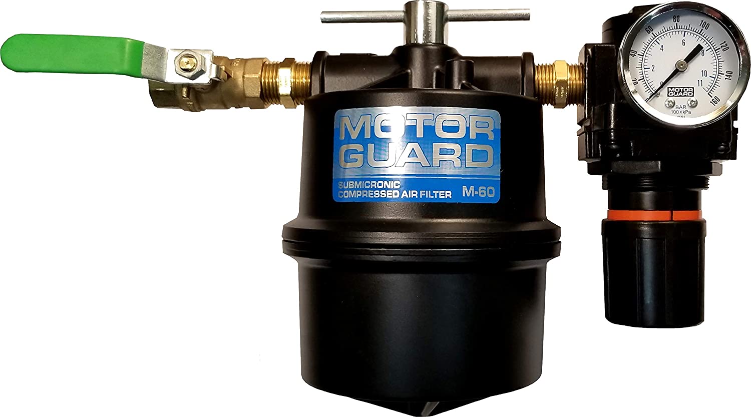 Motor Guard M-60R Compressed Air Filter with Regulator 1/2 NPT