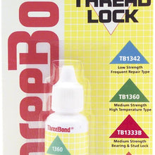 Three Bond Medium Hi Temperature Thread Lock - 10 ml 1360AT003