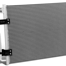 4983 Aluminum A/C Condenser Replacement for Dodge Ram 2500 3500 5.9L Diesel 98-02