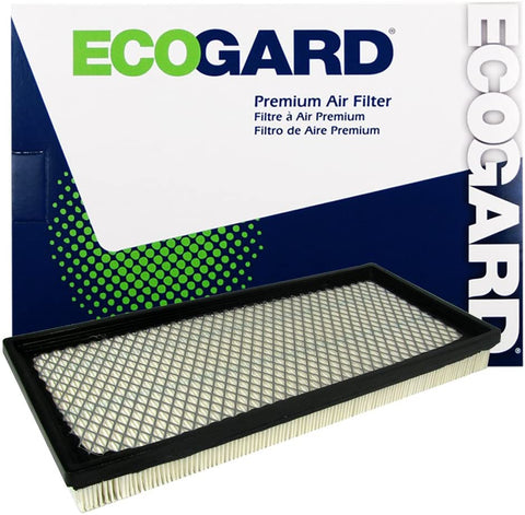 ECOGARD XA5089 Premium Engine Air Filter Fits Jeep Wrangler 4.0L 1997-2006, Wrangler 2.5L 1997-2002, TJ 4.0L 1997-2006, TJ 2.5L 1997-2002