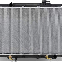 DNA Motoring OEM-RA-2443 2443 Aluminum Radiator [For 02-06 Honda CRC AT/Element]